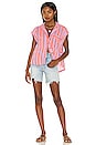 view 4 of 4 Play It Cool Stripe Top in Sorbet Combo