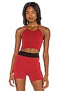 view 1 of 4 X FP Movement Cropped Run Tank in Red Grape