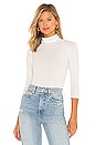 view 1 of 4 Modern Turtleneck Top in Optic White