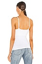 view 4 of 5 Seamless V Neck Cami in White