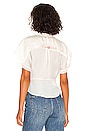 view 3 of 4 Renee Wrap Top in Ivory