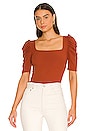 view 1 of 4 Night Lily Top in Sienna