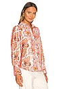view 2 of 4 X REVOLVE Serena Printed Slinky Shirt in Sorbet Combo