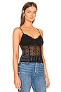 view 2 of 4 Follow Me Lace Cami in Black