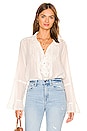 view 1 of 4 BLUSA CON VOLANTES FREE PEOPLE SAVANNAH in Ivory