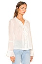 view 2 of 4 BLUSA CON VOLANTES FREE PEOPLE SAVANNAH in Ivory