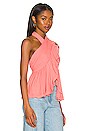 view 2 of 4 Chrissy Cross Tank in Burnt Coral