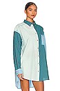 view 2 of 4 Rags To Riches Shirt in Bright Blue Combo
