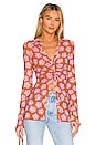 view 1 of 4 CAMISA FREE PEOPLE LUCKY in Coffee Combo