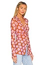 view 2 of 4 CAMISA FREE PEOPLE LUCKY in Coffee Combo