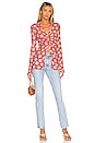 view 4 of 4 CAMISA FREE PEOPLE LUCKY in Coffee Combo