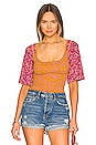 view 1 of 4 Marigold Tee in Golden Combo