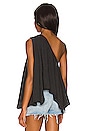 view 3 of 4 Spring Break One Shoulder Top in Black