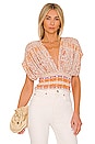 view 1 of 4 Next Vacation Top in Ivory Combo