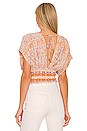 view 3 of 4 Next Vacation Top in Ivory Combo