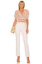 view 4 of 4 Next Vacation Top in Ivory Combo