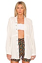 view 1 of 4 Summer Daydream Button Down in Ivory in White