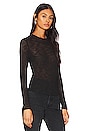 view 2 of 4 Aura Layering Top in Black