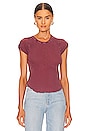view 2 of 5 Be My Baby Tee in Acai