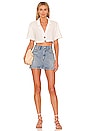 view 4 of 4 TOP CORTO FREE PEOPLE HONEYDEW in White