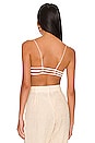 view 3 of 4 Azami Backless Brami in White