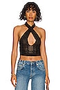 view 1 of 4 x REVOLVE Don't Stop There Halter Top in Black