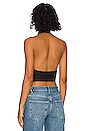 view 3 of 4 x REVOLVE Don't Stop There Halter Top in Black