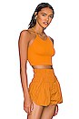 view 2 of 4 x FP Movement Cropped Run Tank in Russet Orange