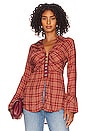 view 1 of 4 Catalina Remade Shirt in Red Combo