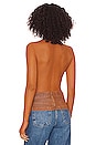 view 3 of 4 On The Dot Layering Top in Pumpkin Pie