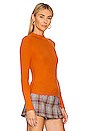 view 2 of 4 The Rickie Top in Spanish Chesnut