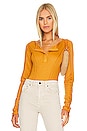 view 1 of 5 Sloane Bodysuit in Amber