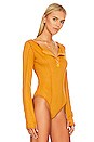 view 3 of 5 Sloane Bodysuit in Amber
