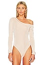 view 2 of 5 That's Hot Bodysuit in Blossom Pearl