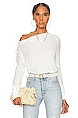 view 1 of 4 Kimmi Long Sleeve Top in Optic White