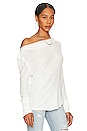 view 2 of 4 Kimmi Long Sleeve Top in Optic White