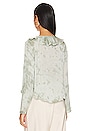 view 3 of 4 BLUSA FREE PEOPLE SASCHA in Sage Combo