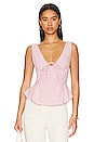 view 1 of 4 CAMISETA TIRANTES FREE PEOPLE MIKA in Pink