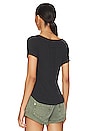 view 3 of 4 T-SHIRT FREE PEOPLE SUNNY DAYS AHEAD in Black