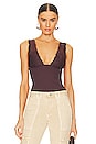 view 1 of 4 X Intimately FP Power Play Cami in Chocolate Merlot