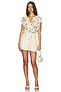 view 5 of 5 FREE PEOPLE NAYA トップ in Ivory Combo