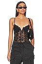 view 1 of 5 X Intimately FP Lace Night Rhythm Bodysuit in Black