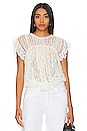 view 1 of 4 Lucea Lace Top in Optic White