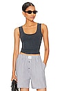 view 1 of 4 x Revolve Kate Scoop Tank in Black