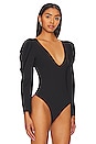 view 3 of 5 x Intimately FP Va Va Voop Bodysuit in Black