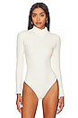 view 2 of 5 x Intimately FP Xyz Recycled Turtleneck Bodysuit In Ivory in Ivory