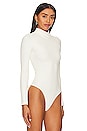 view 3 of 5 x Intimately FP Xyz Recycled Turtleneck Bodysuit In Ivory in Ivory