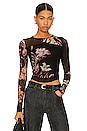 view 1 of 4 Bettys Garden Top in Black Combo
