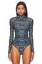 view 2 of 5 x Intimately FP Under It All Printed Bodysuit In Southwest in Southwest