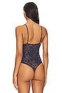 view 4 of 5 x Intimately FP Lace Night Rhythm Bodysuit In Jazzberry in Jazzberry